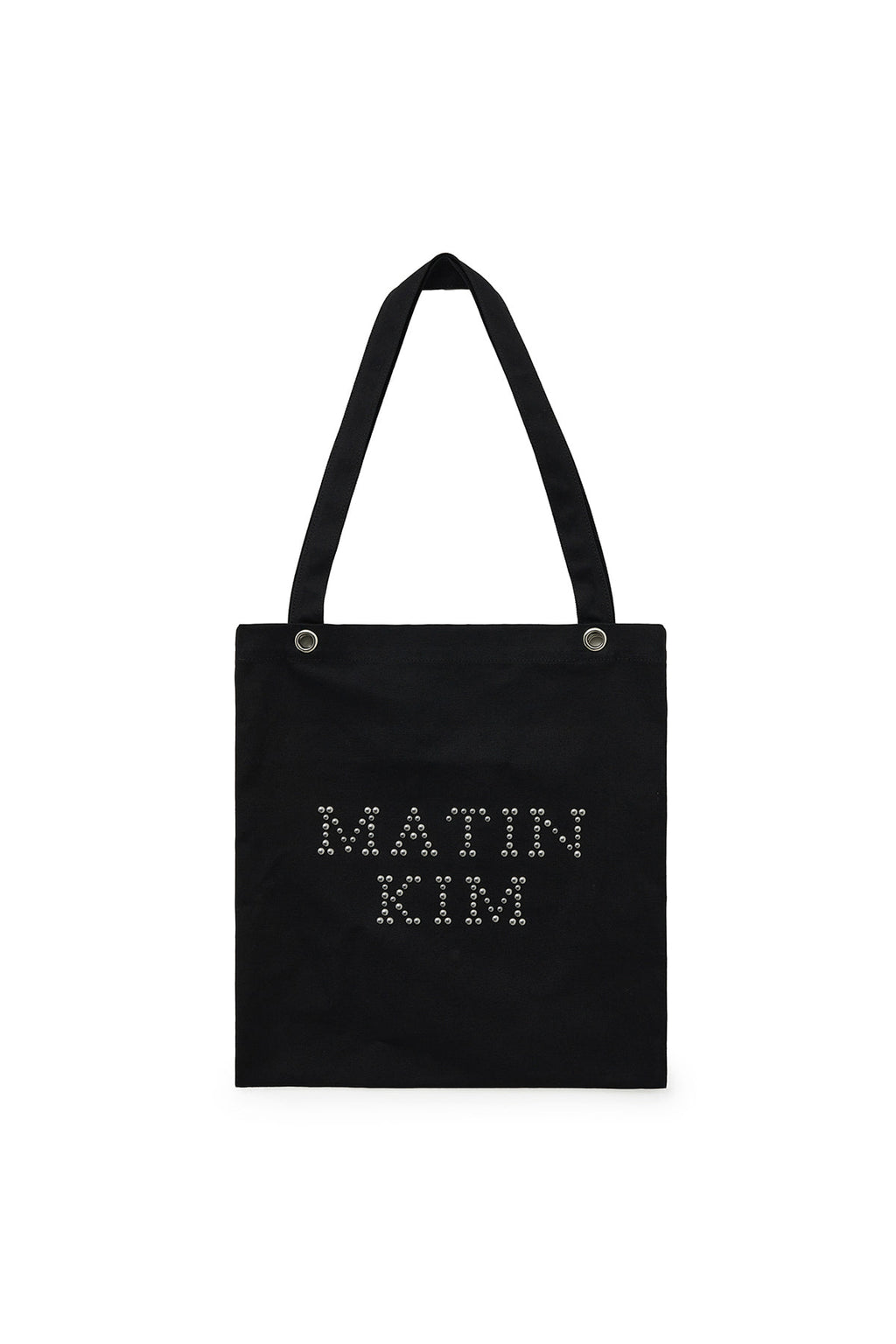 [matinkim] Matin Logo Stud Ecobag IN Black