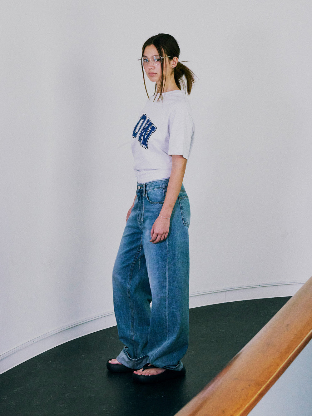 Low Classic Low T-Shirt Light Melange Grey