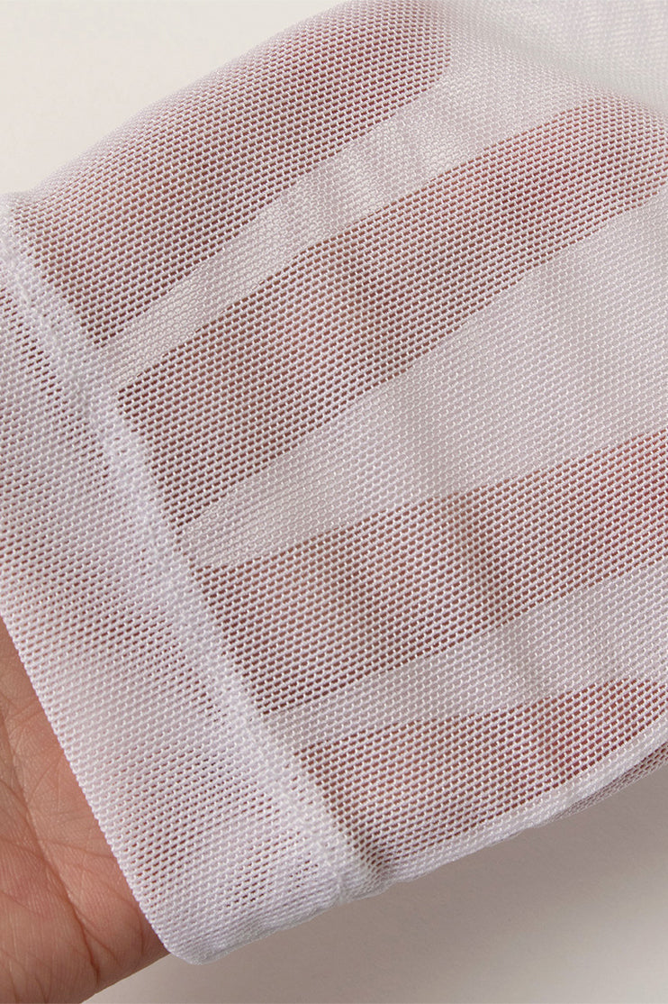 Overdueflair Mesh Socks White