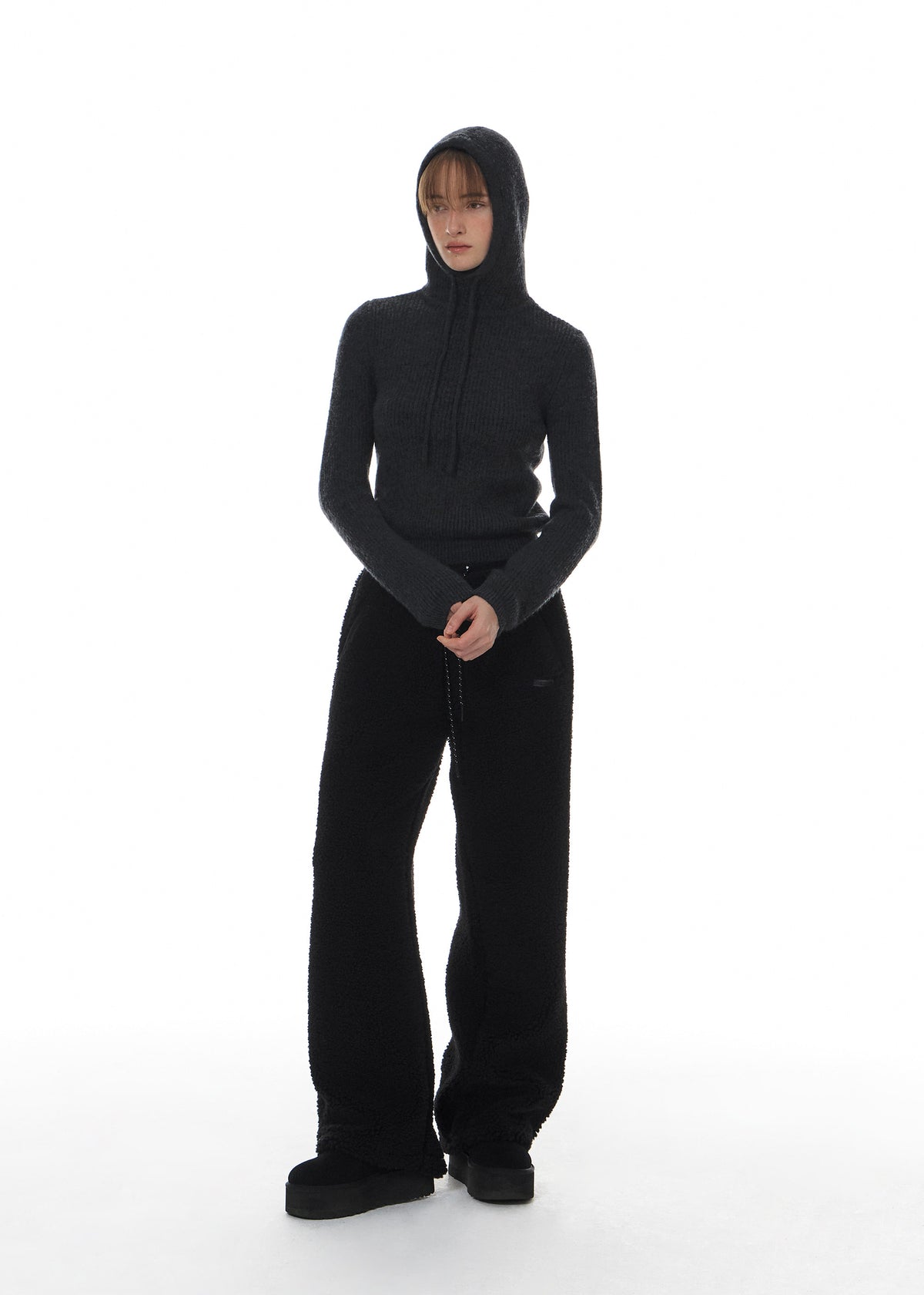 Grove Farbe Hoodie Knit
