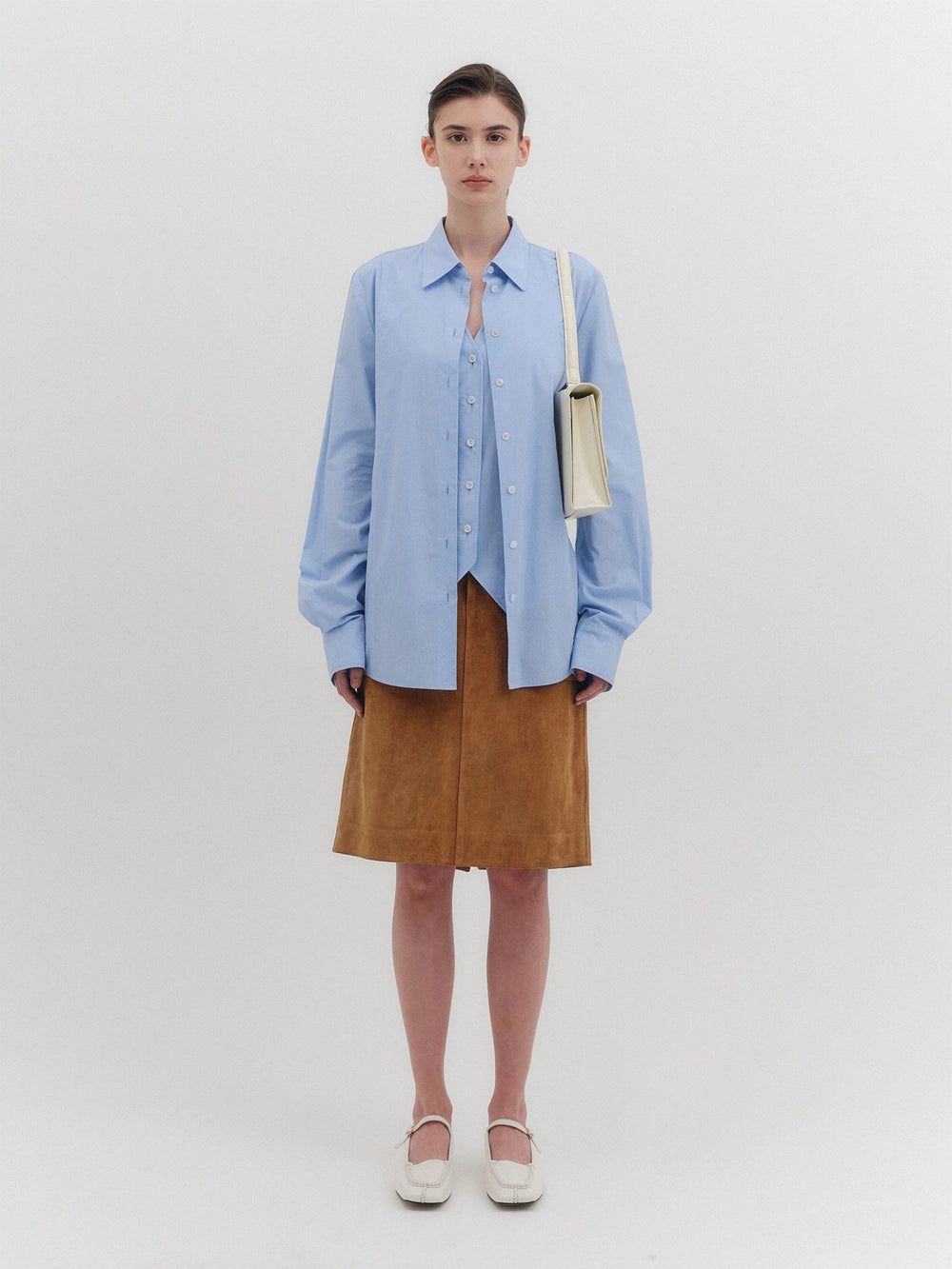 EENK Layered Shirt - Sky Blue