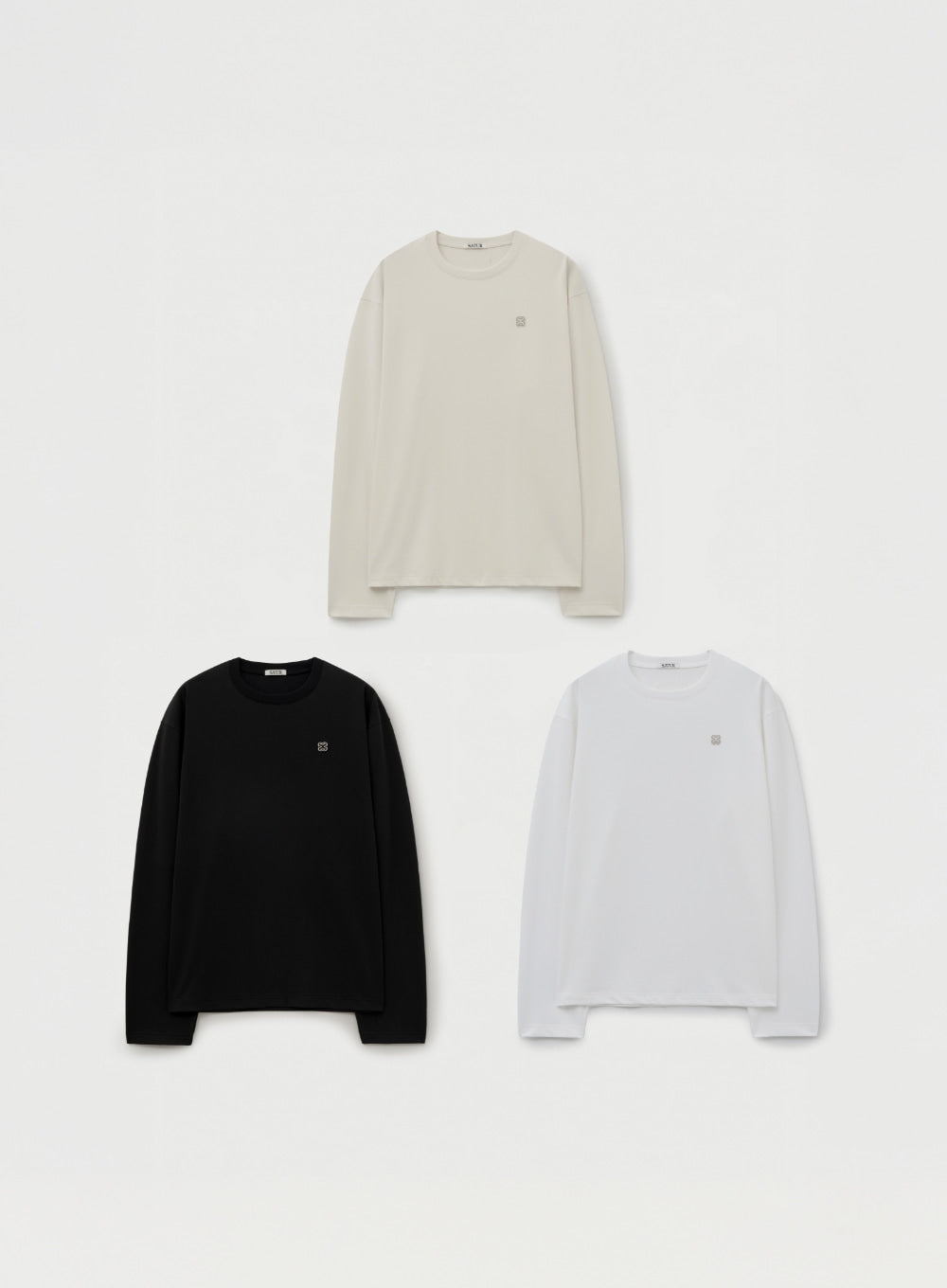 [satur] All Day Supima Comfort Long Sleeve 3COLOR