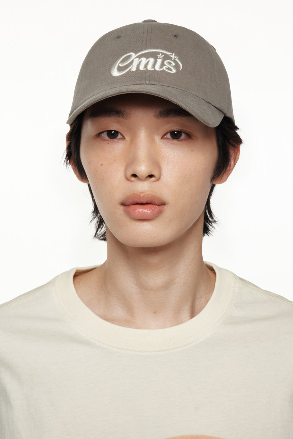 Emis Halo Logo Ball Cap-Khaki