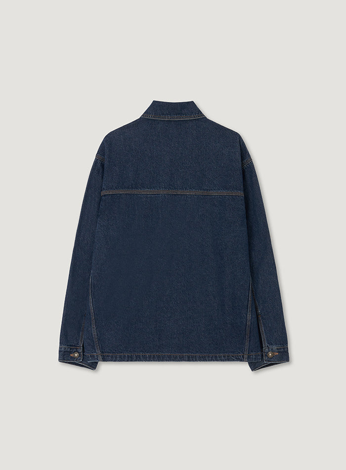 Mango Maniplease Selk Denim Jacket Denim