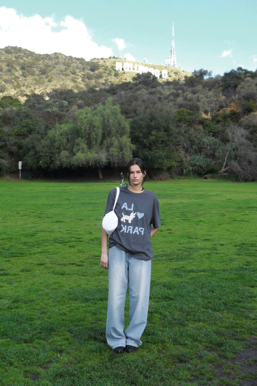 Low Classic Love Park T-Shirt Charcoal