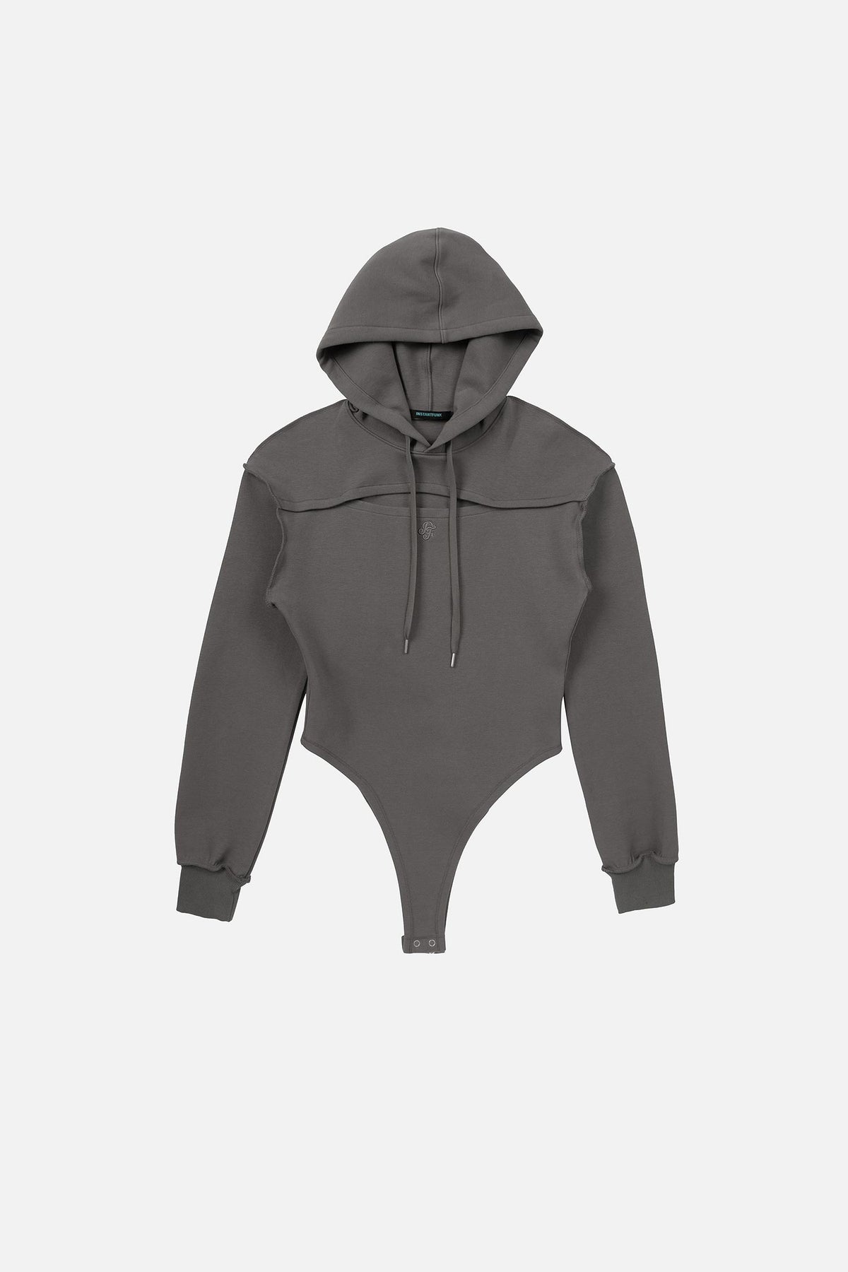 Instantfunk Hood Bolero Bodysuit - Khaki