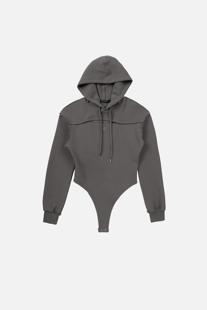 Instantfunk Hood Bolero Bodysuit - Khaki