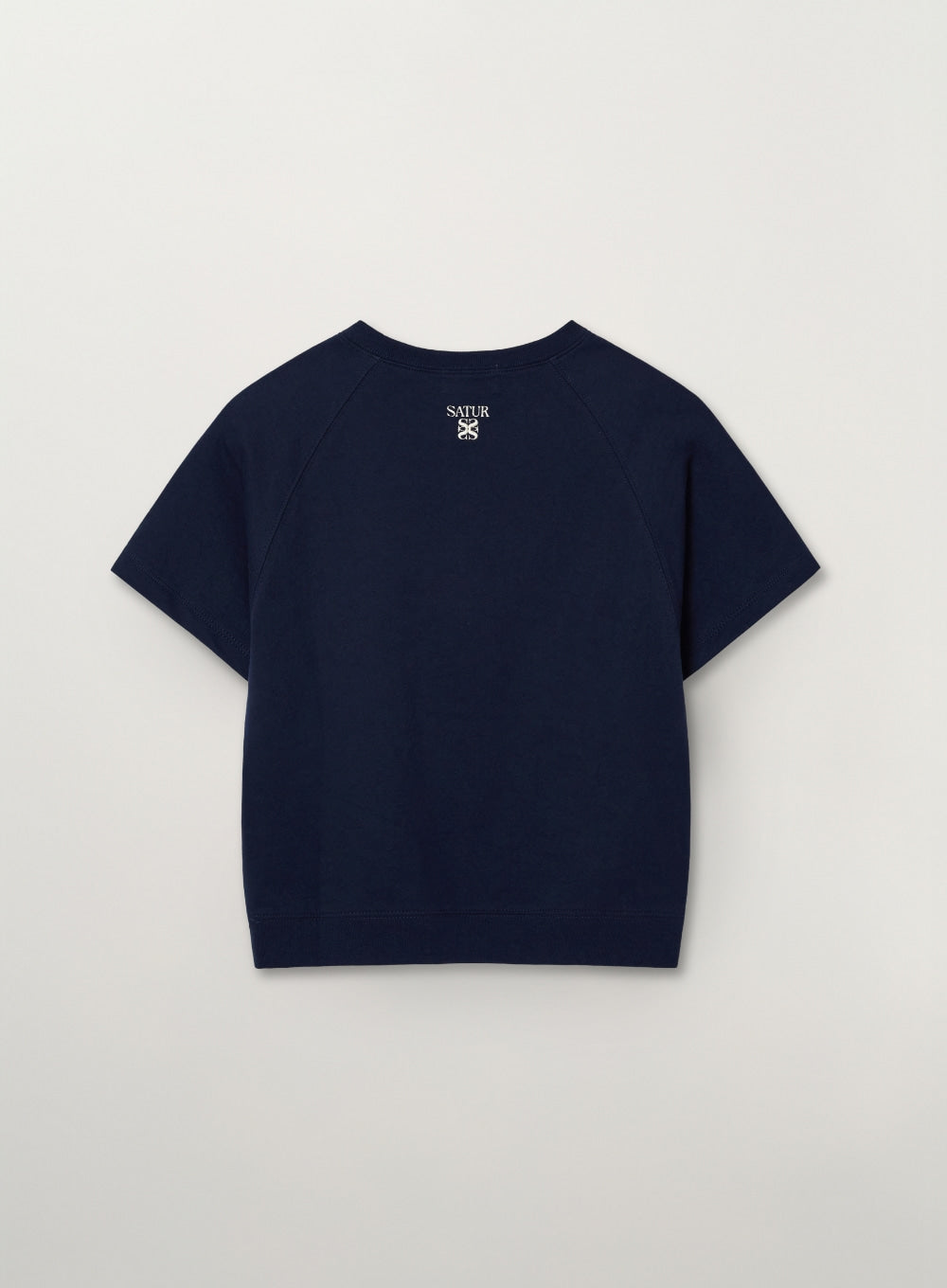 Satur (W) Basic Half Sweatshirt - Navy