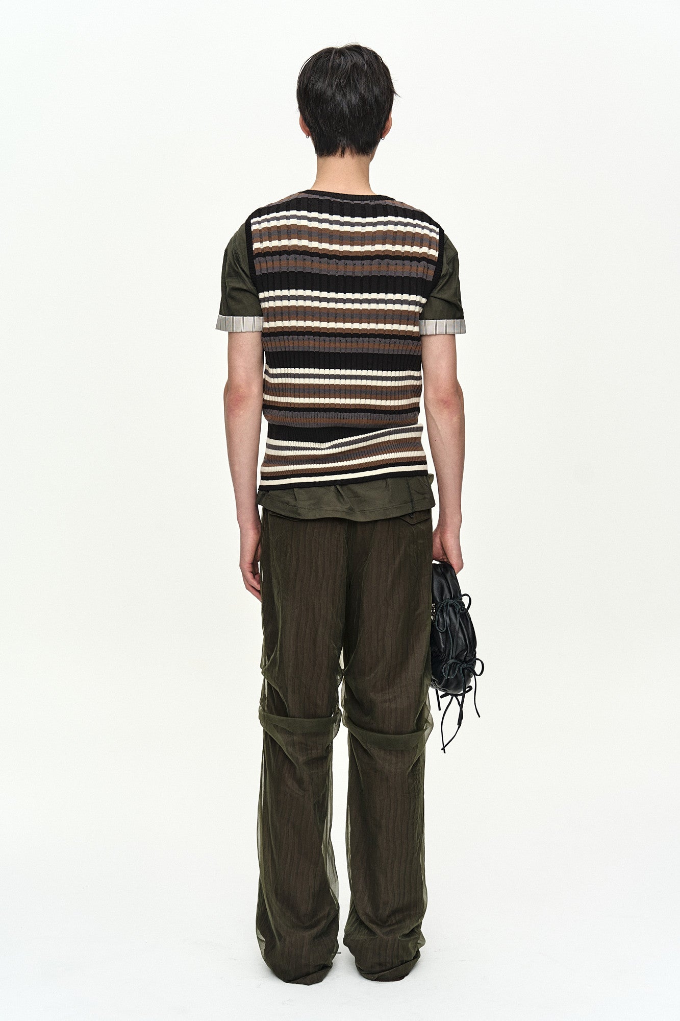 Andersson Bell Contrast Rib Sleeveless