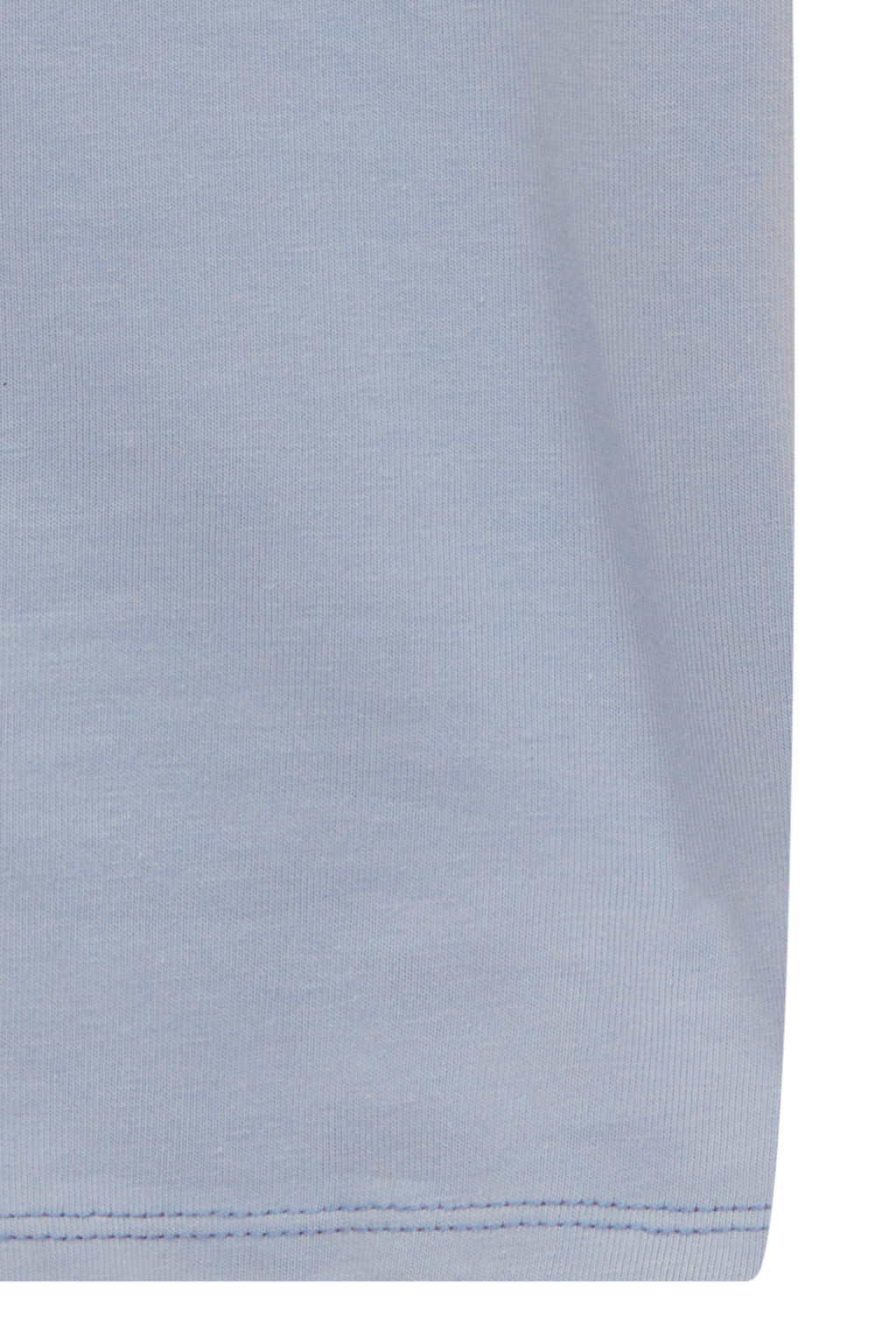 [matinkim] MATIN SHADE LOGO CROP TOP IN SKY