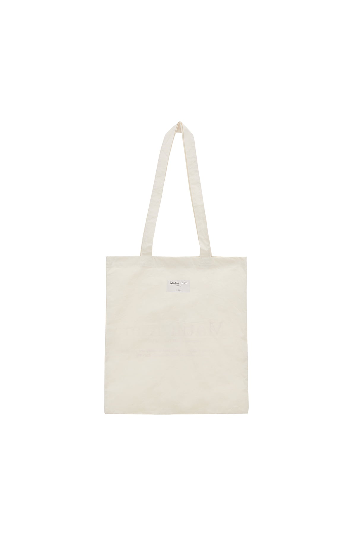 [matinkim] MATIN POPPIN ECOBAG IN IVORY