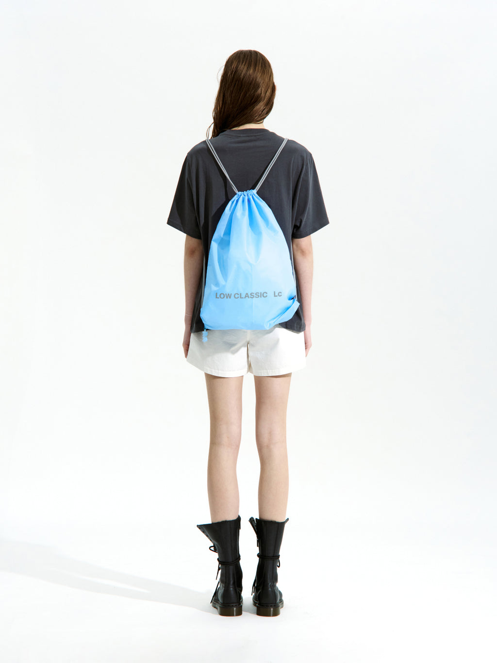 [Low Classic] Drawstring Bag_Blue
