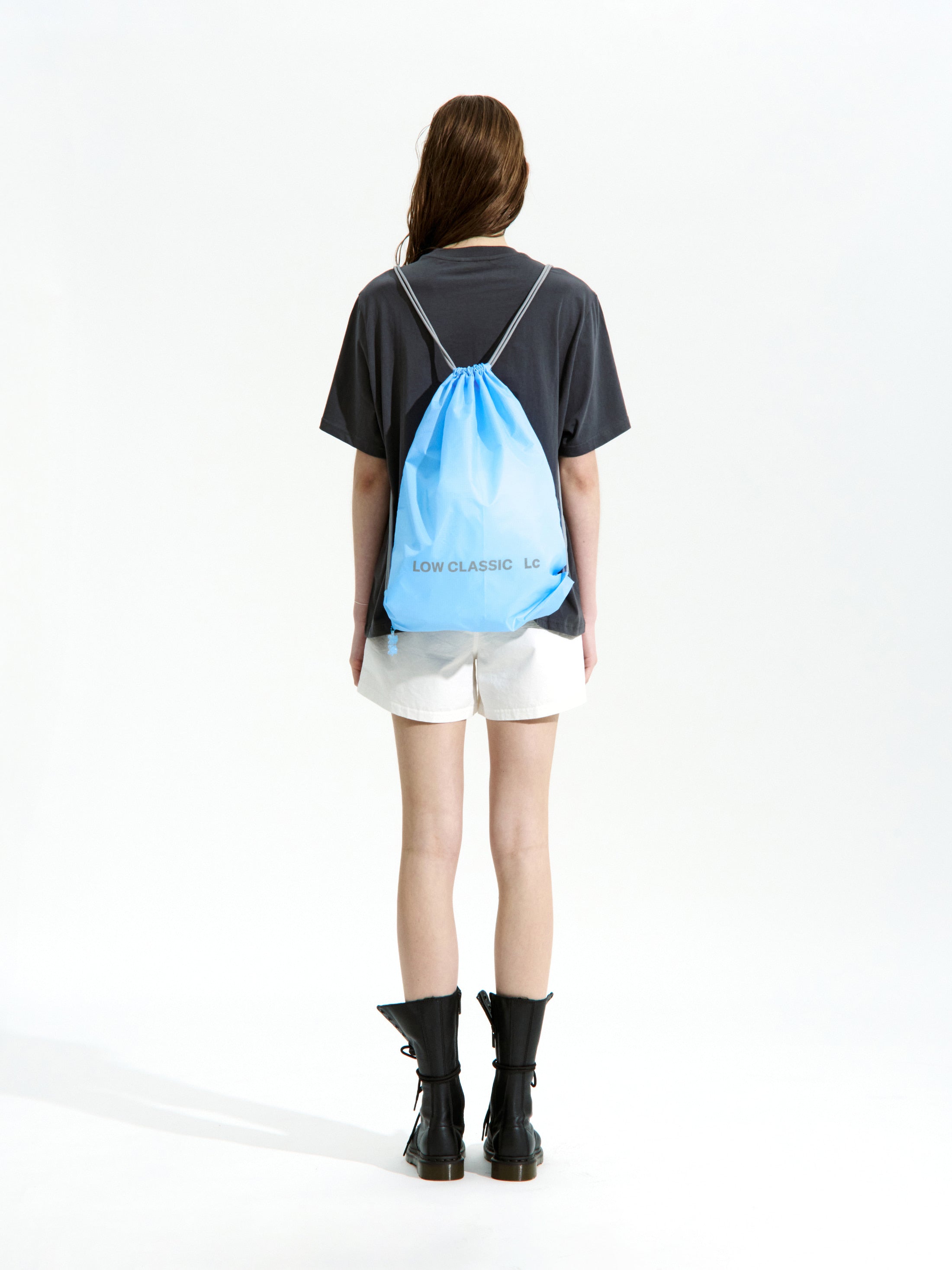 [Low Classic] Drawstring Bag_Blue