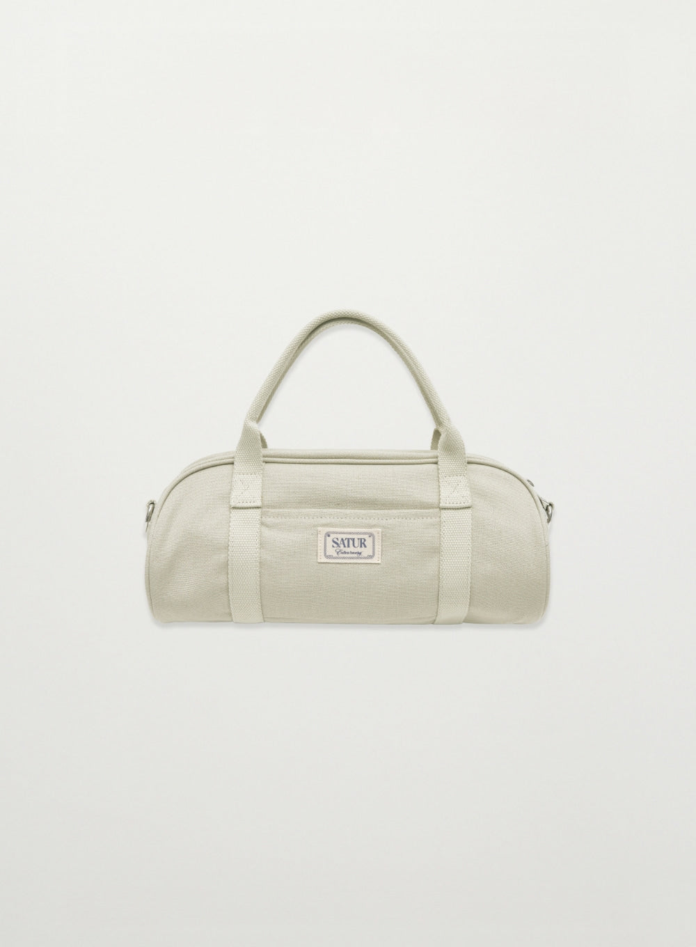 Satur Canvas Mini Duffle Bag - Light Khaki