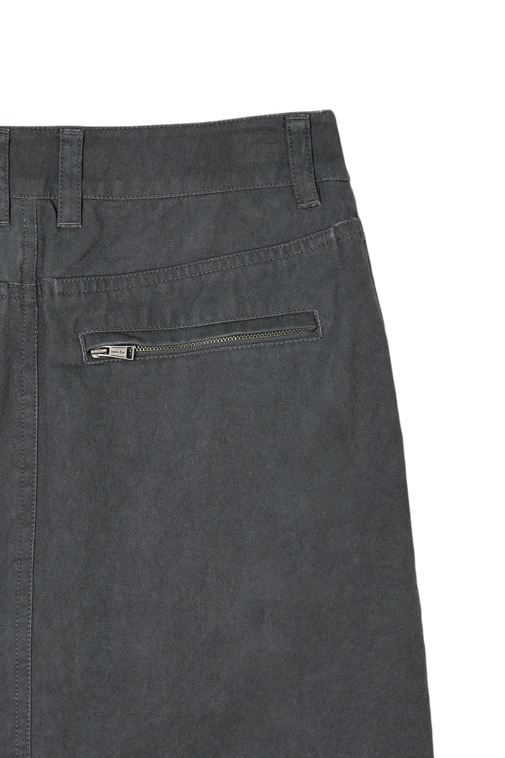 [matinkim] Washed Mermaid Long Skirt IN Charcoal
