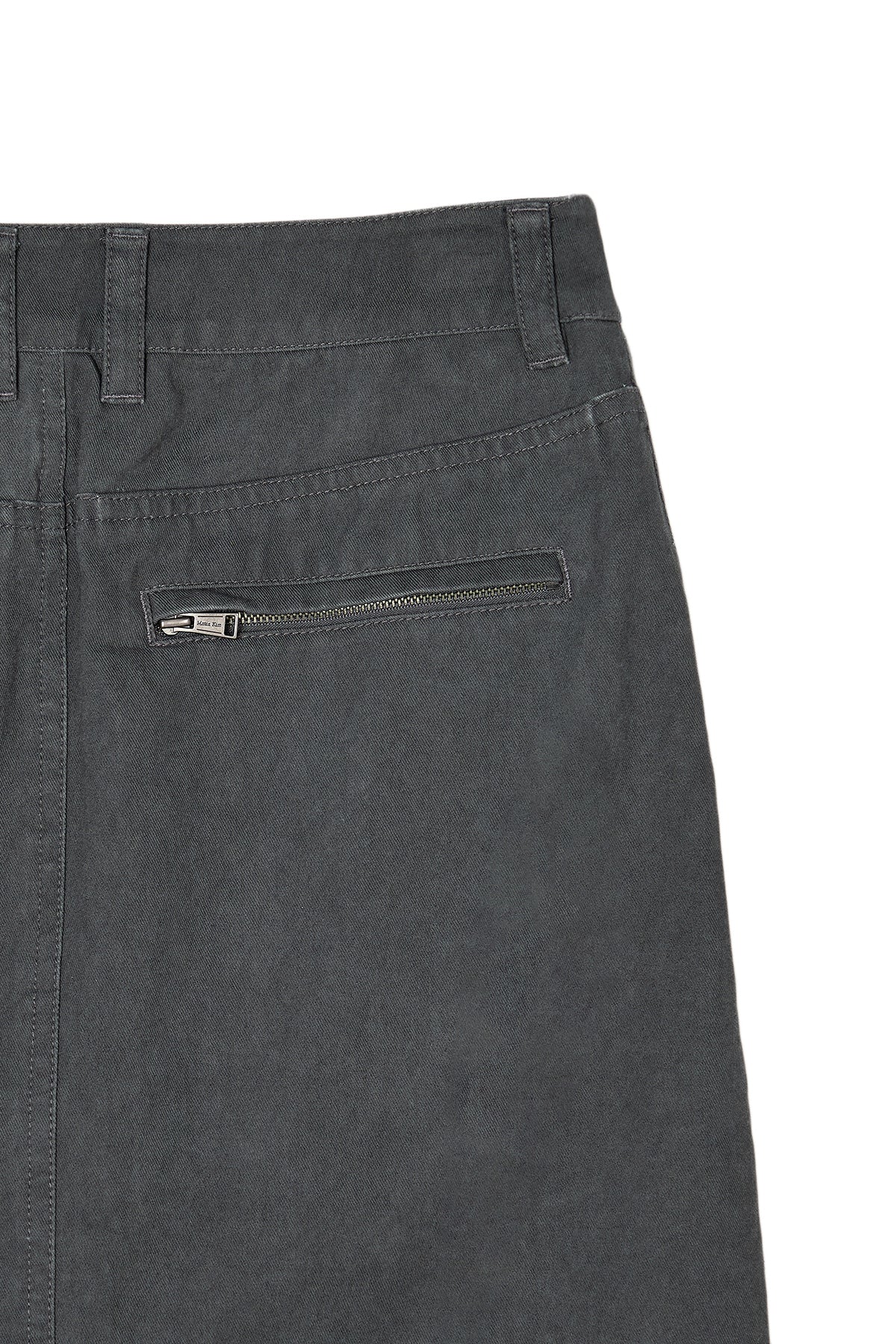 [matinkim] Washed Mermaid Long Skirt IN Charcoal