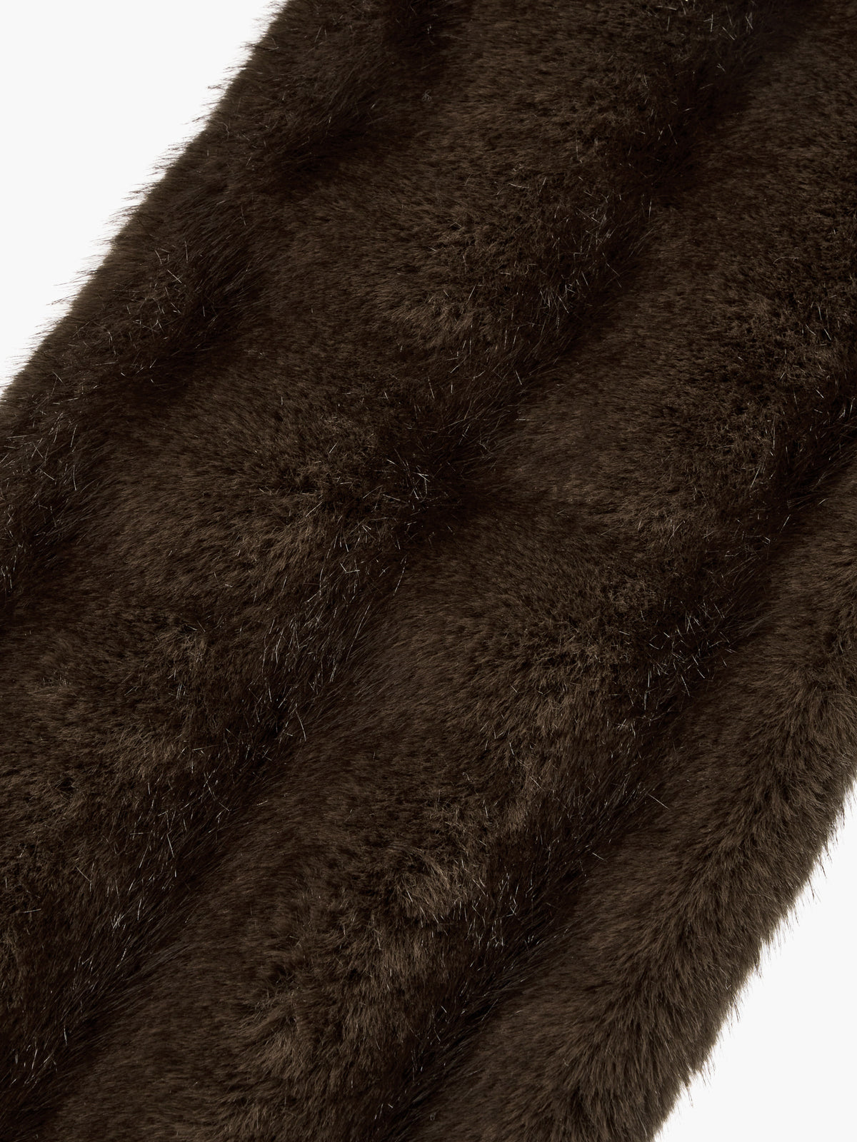 Margesherwood Faux Fur Muffler brown