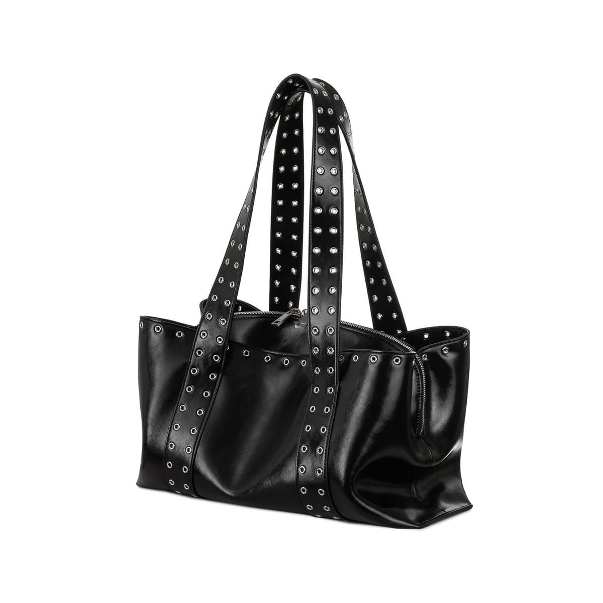 Osoi Shell Duffel Black Eyelets