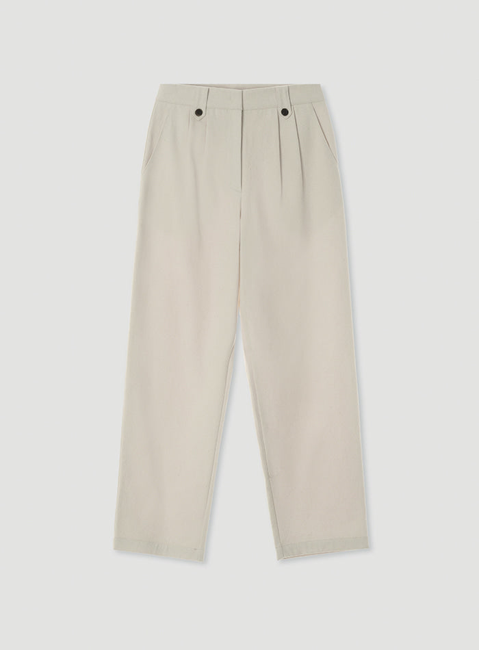 Mango Maniplease East Pintuck Pants