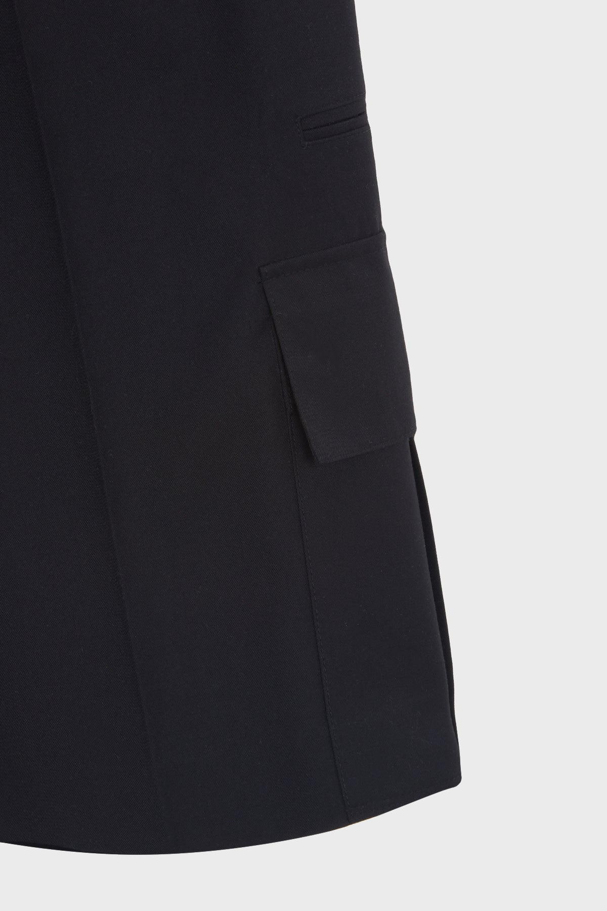Matinkim Cargo Detail Bermuda Pants IN Black
