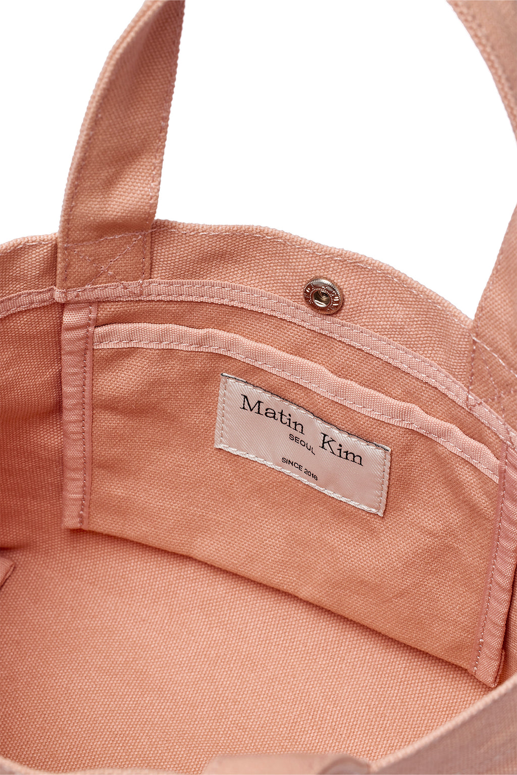 [matinkim] MATIN CANVAS MINI TOTE BAG IN PINK