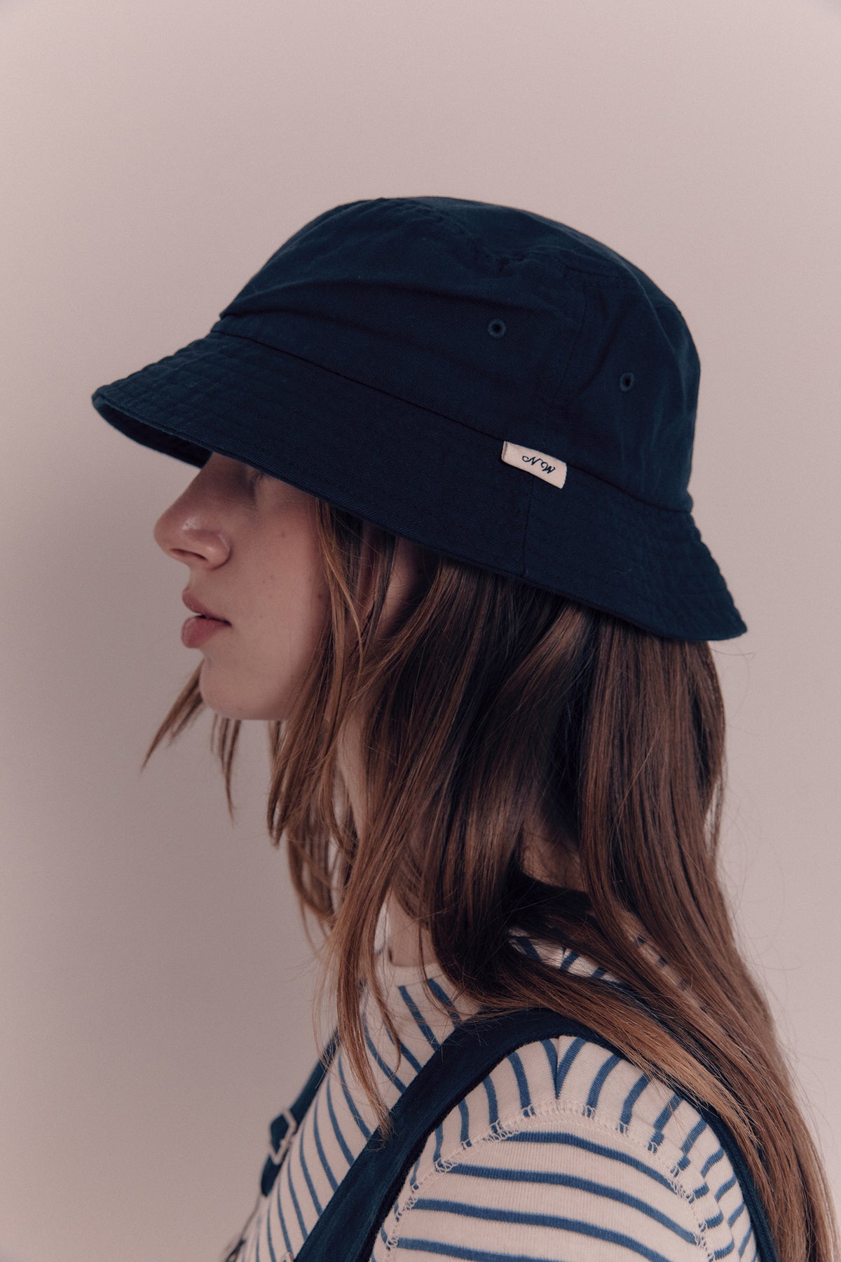 Nothing Written Traveller cotton hat (Navy)