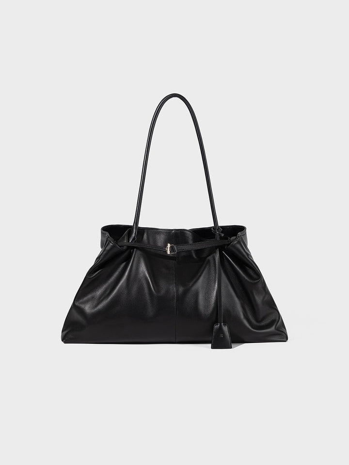 Low Classic Haricot Bag Leather Black