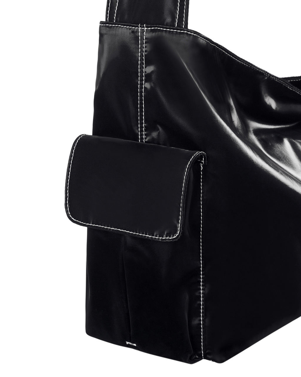Slouch Pocket Bag · Black