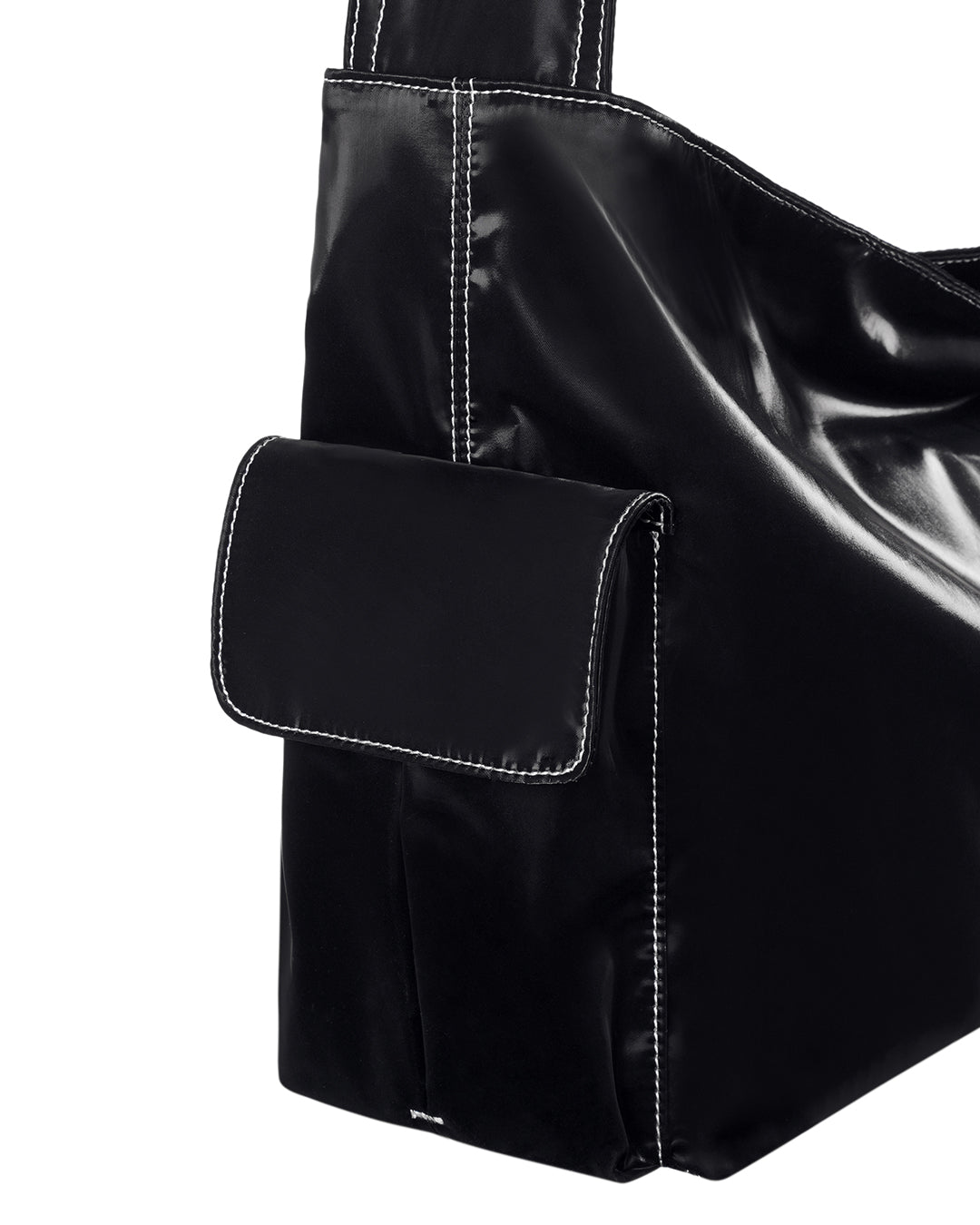 Slouch Pocket Bag · Black