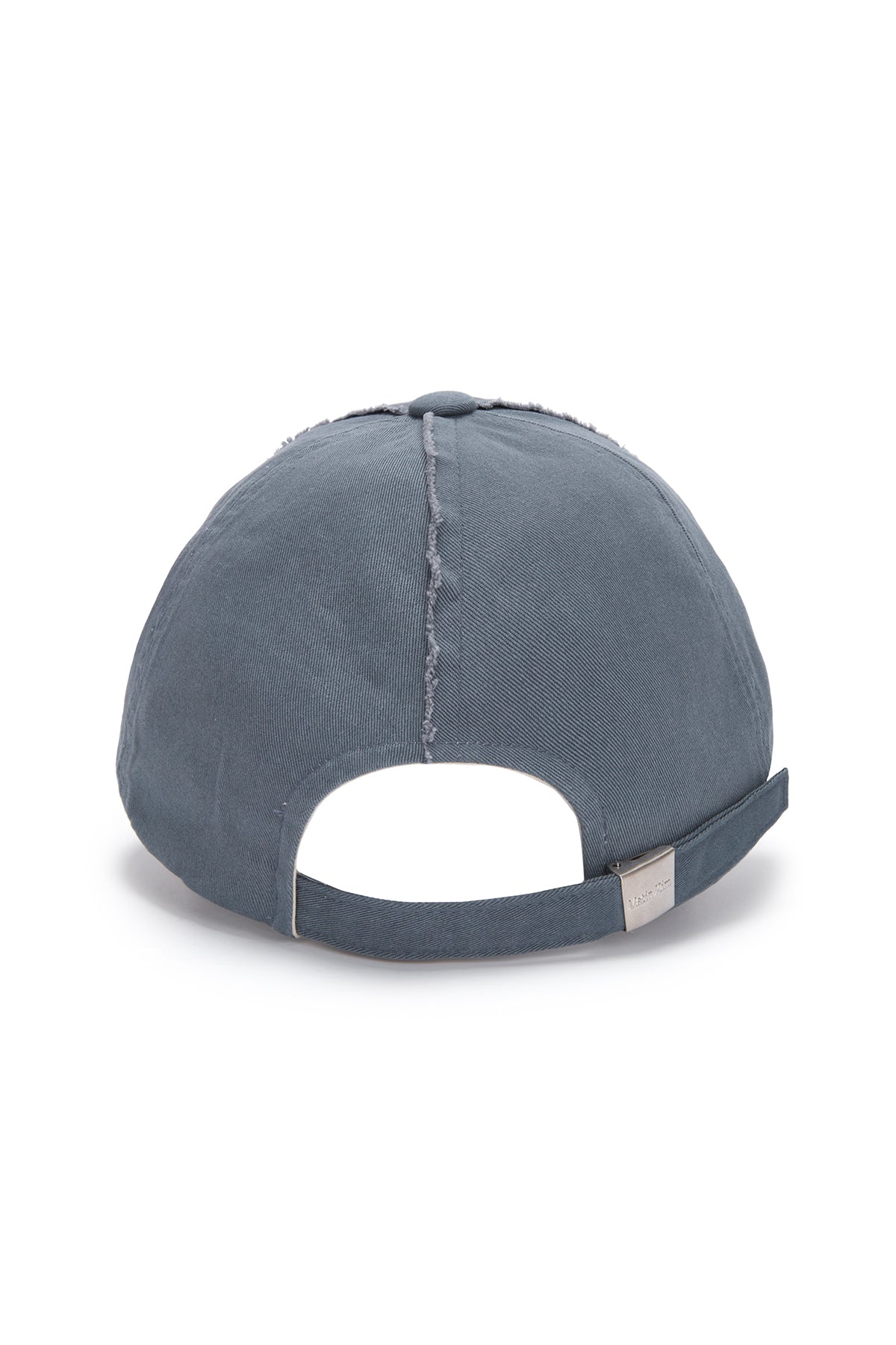 [matinkim] SQUARE LOGO CUTOUT BALL CAP IN SMOKE BLUE