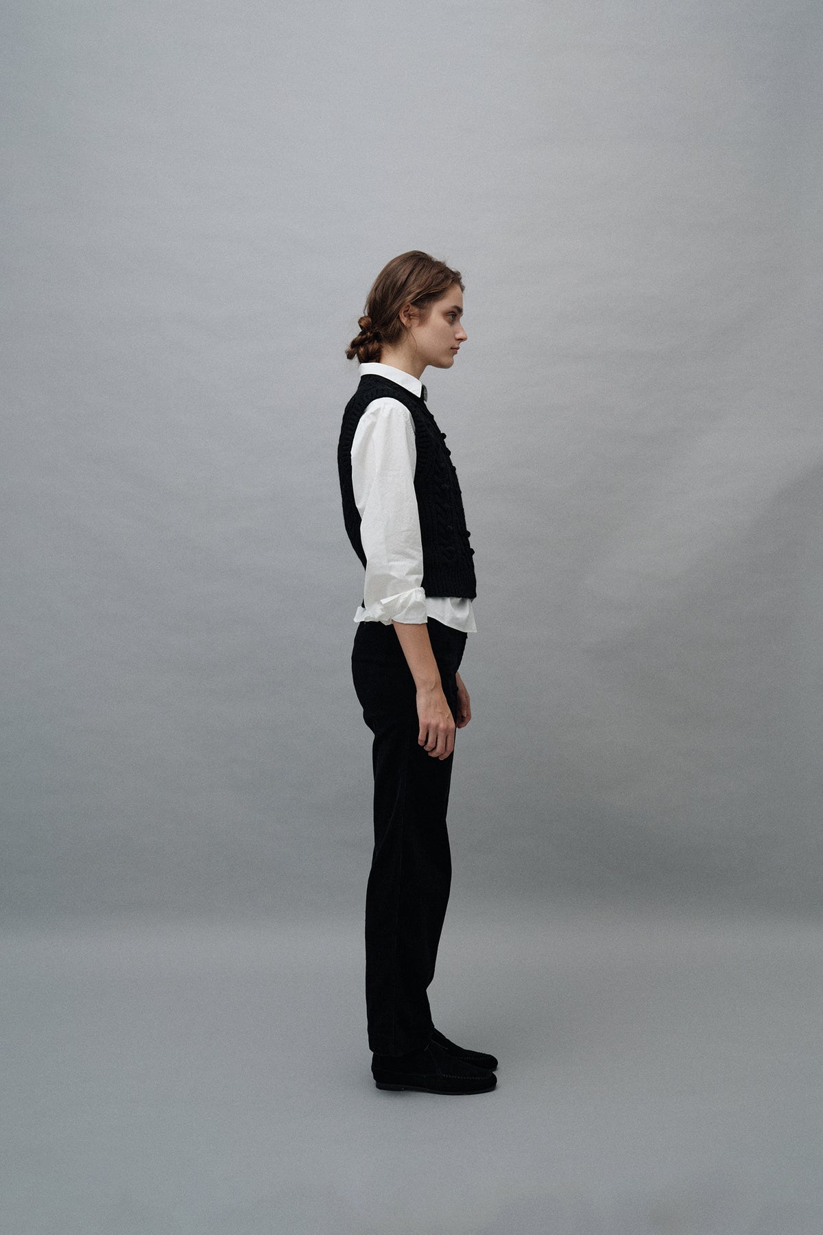Nothing Written Latti wool vest (Black)