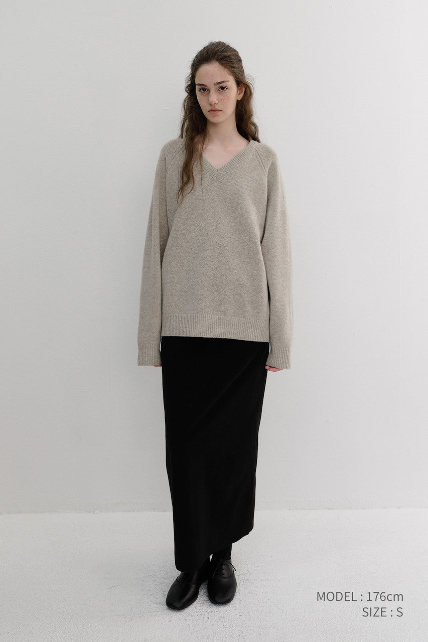 Dunst Fleece Maxi Skirt Black