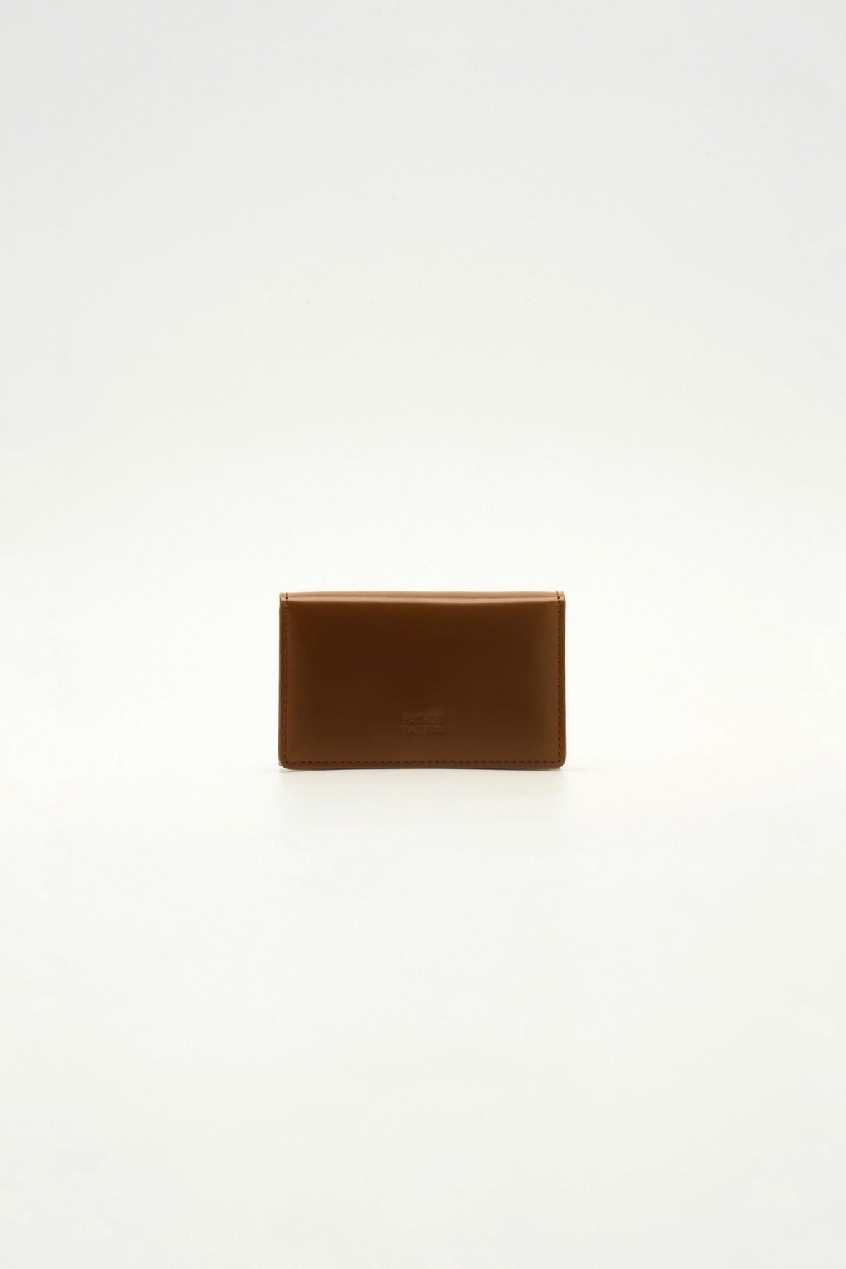 Facade Pattern Classic Card Wallet caramel