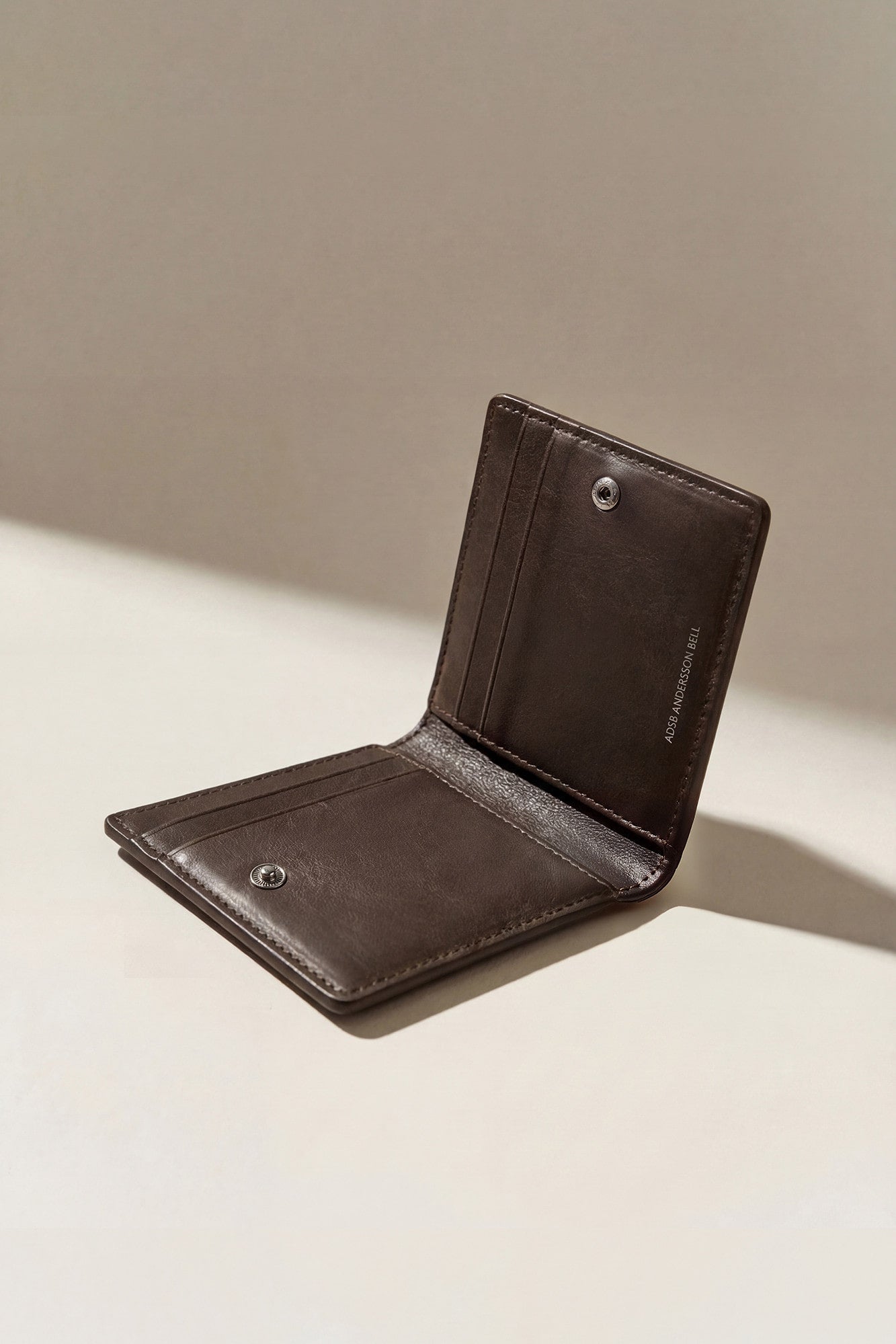 Andersson Bell Brown Leather Zip Wallet