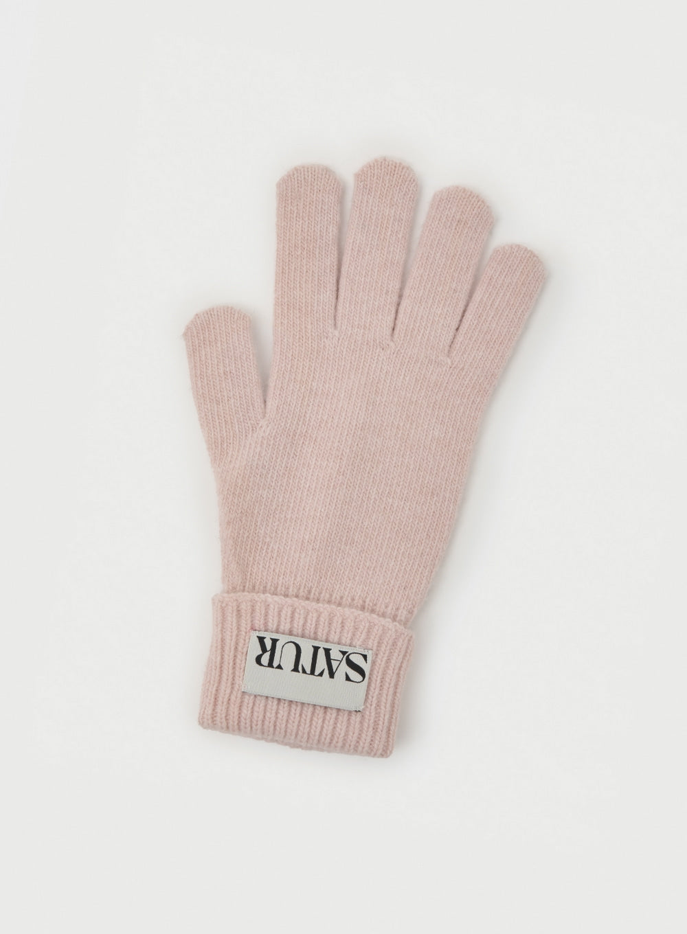 [satur] Verona Knit Gloves - Light Pink