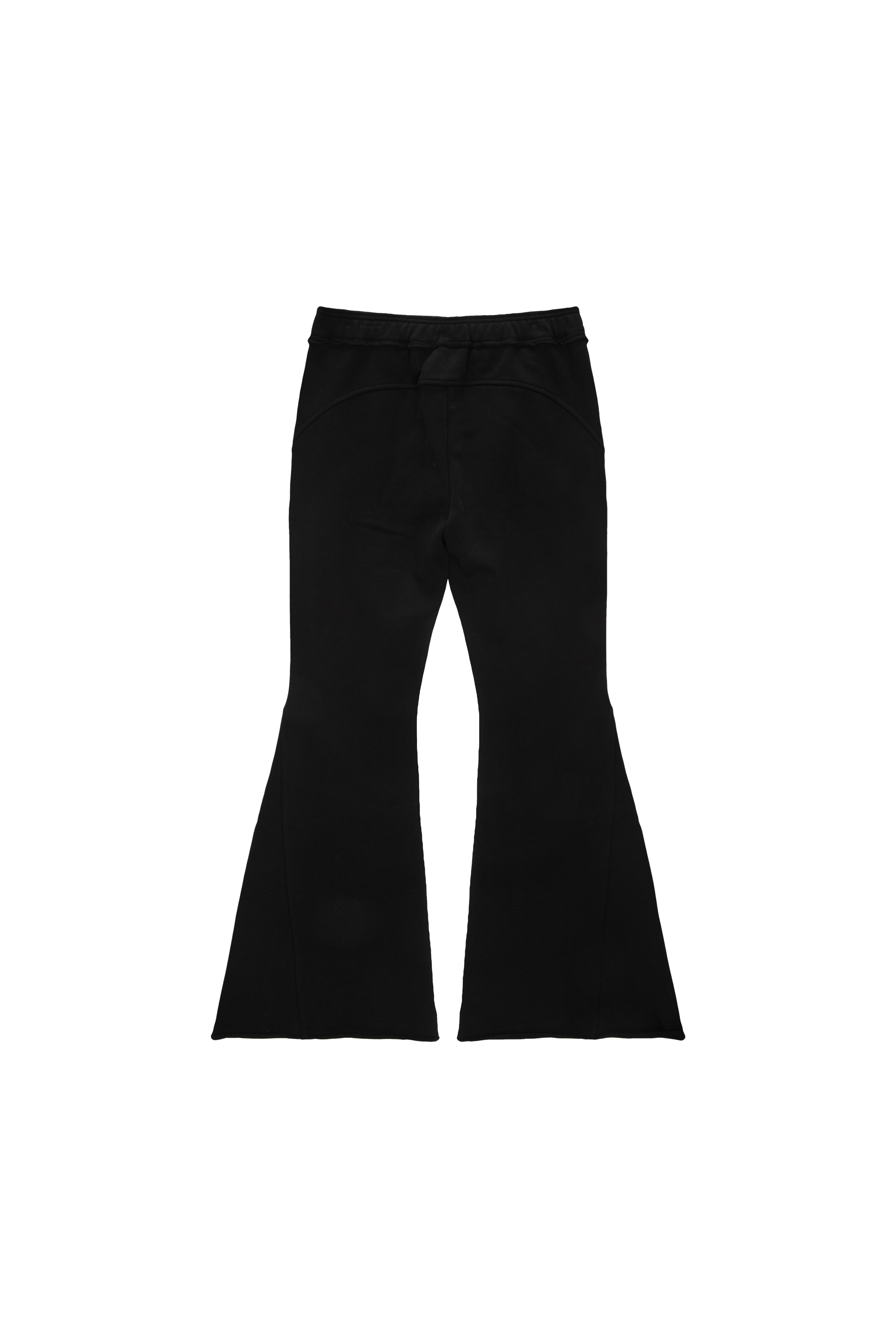 [matinkim] CUT OUT DETAIL SWEATPANTS IN BLACK