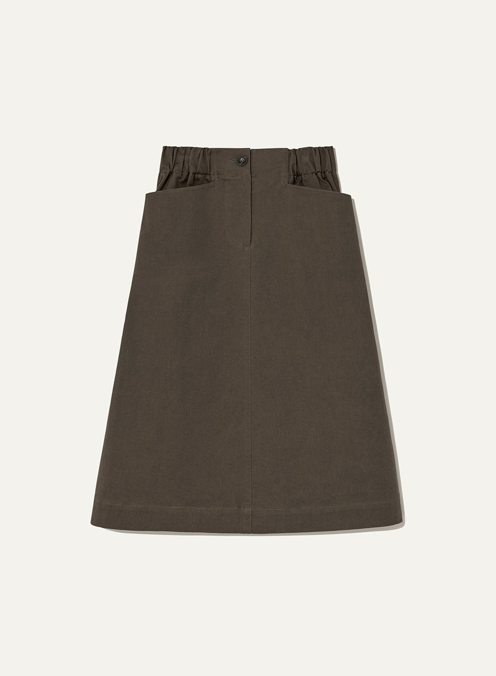 Kindersalmon Phiro Cotton Skirt Anthracite