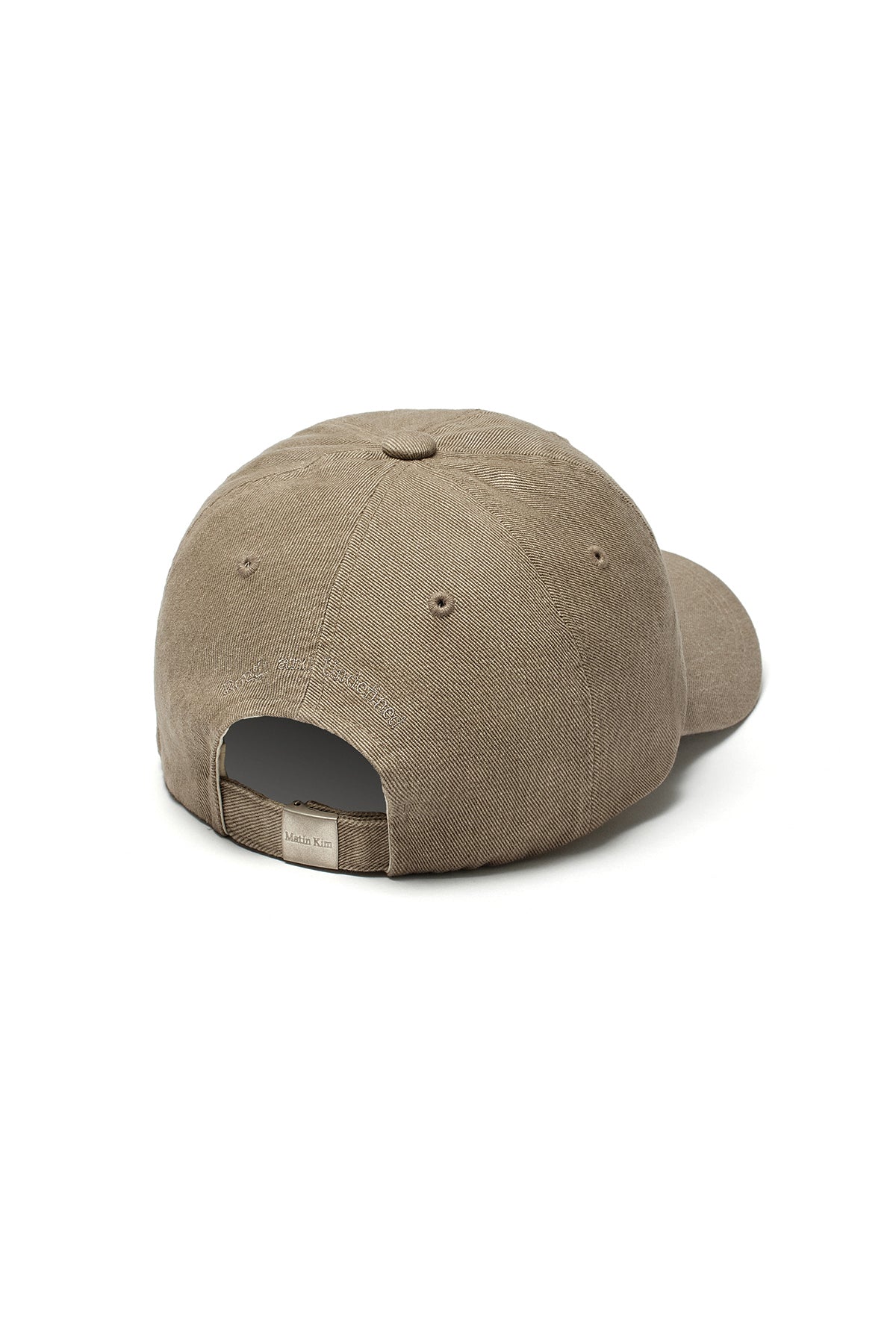 [matinkim] MATIN LOGO WASHED BALL CAP IN BEIGE