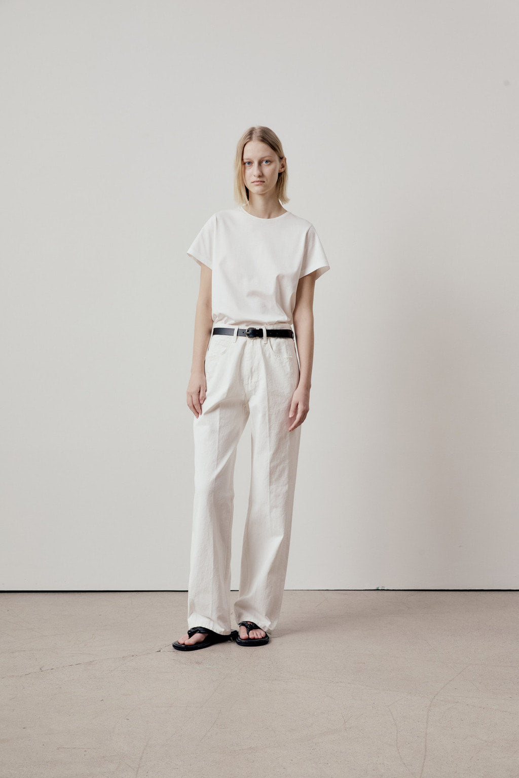 Facade Pattern Classic Denim clean white