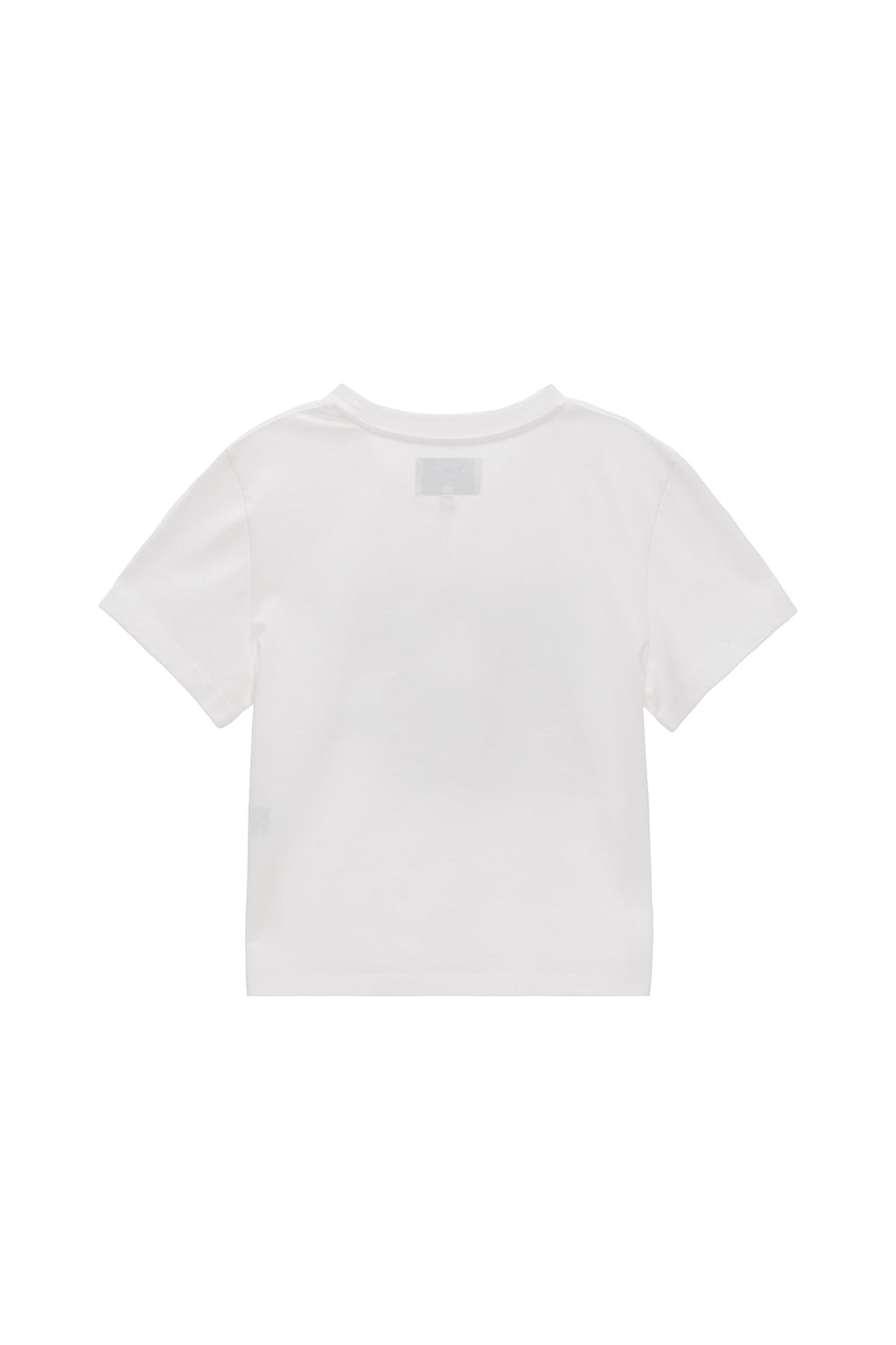 [matinkim] THIN TYPO TOP IN WHITE