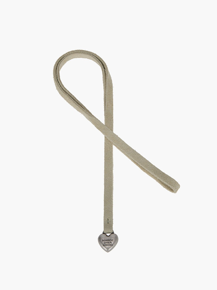 Margesherwood Heart Charm blond wood suede