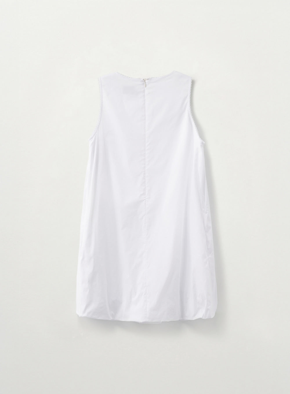 Satur (W) Balloon Sleeveless One-piece - White