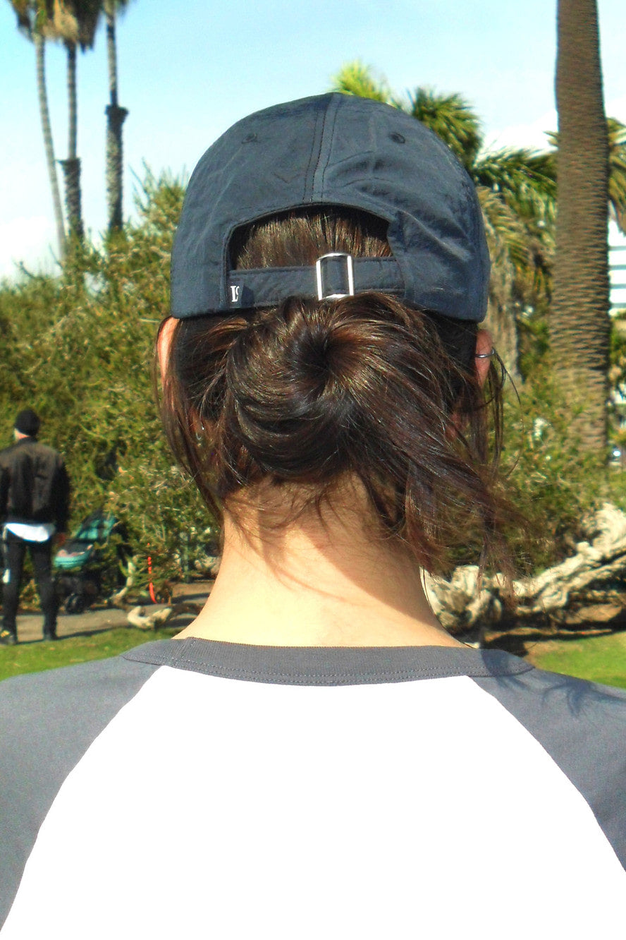 Low Classic Nylon Lc Cap Black Navy