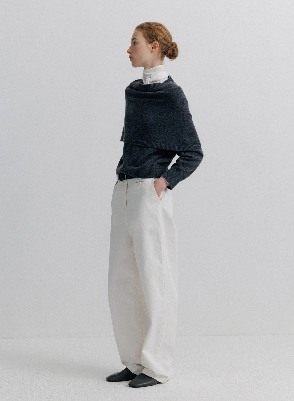 Kindersalmon Rune Top Gray