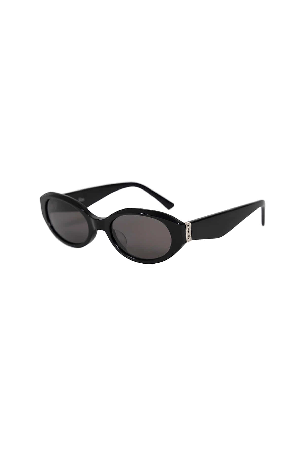 Matinkim Matin Bold Oval Sunglasses IN Black