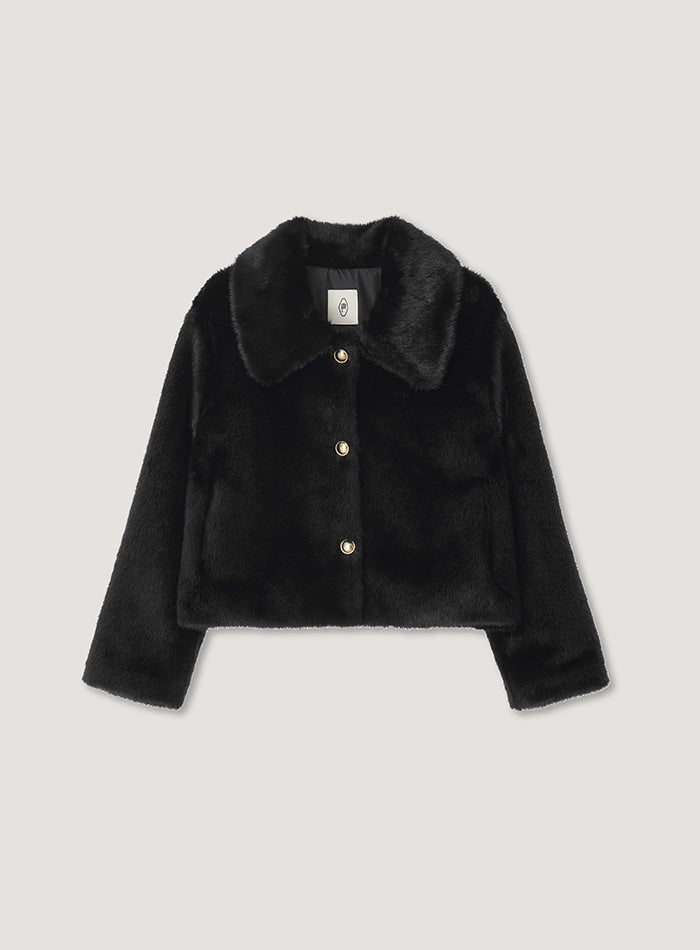 Mango Maniplease Gwen Fur Jacket