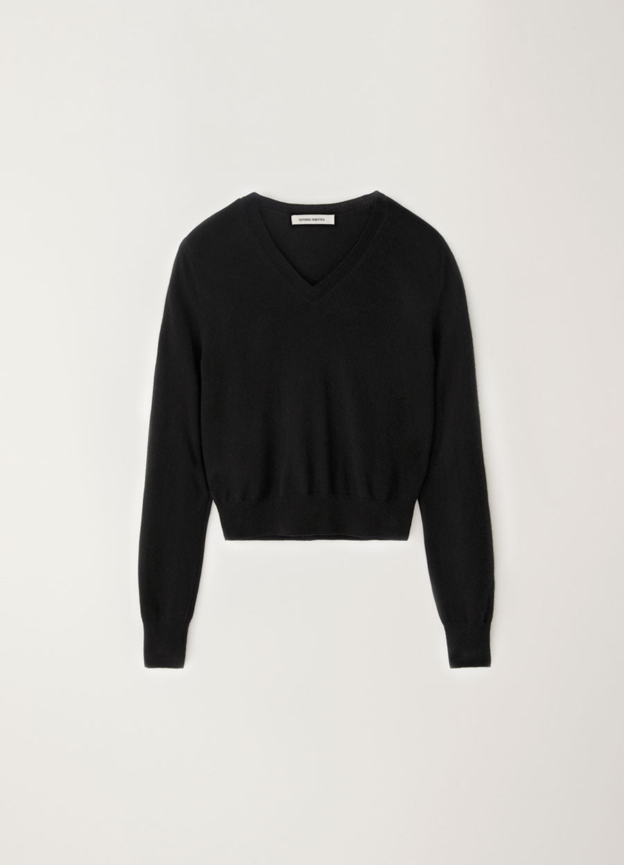 Nothing Written Hany cashmere knit (Black)