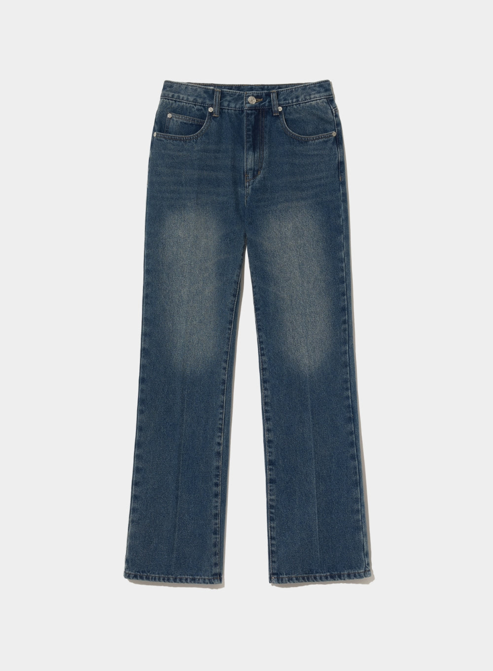 [satur] (W) Ely Flare Denim Pants - Union Washed Blue