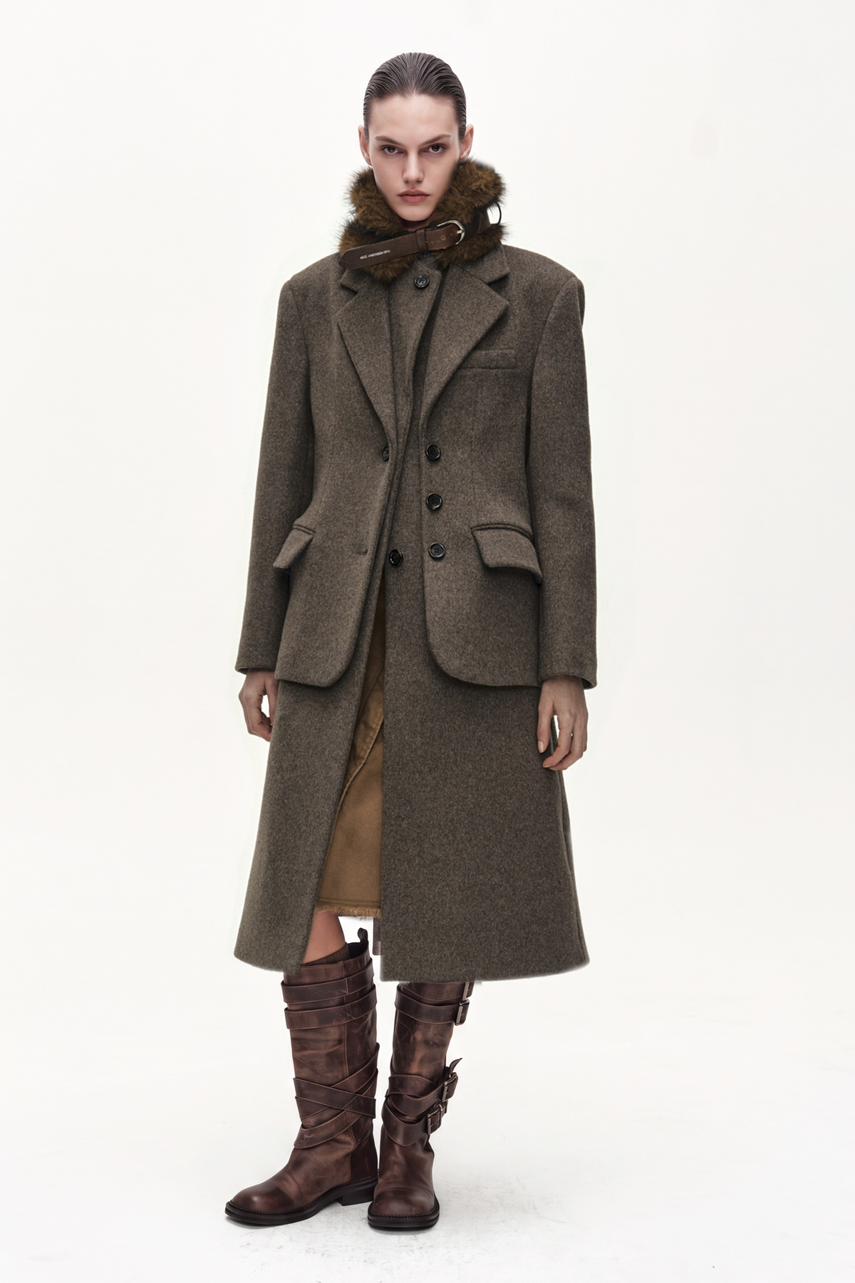 Andersson Bell Blazer Layered 26 Coat