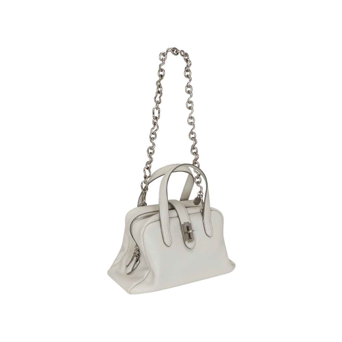Vunque Flow Metal Chain Strap Silver
